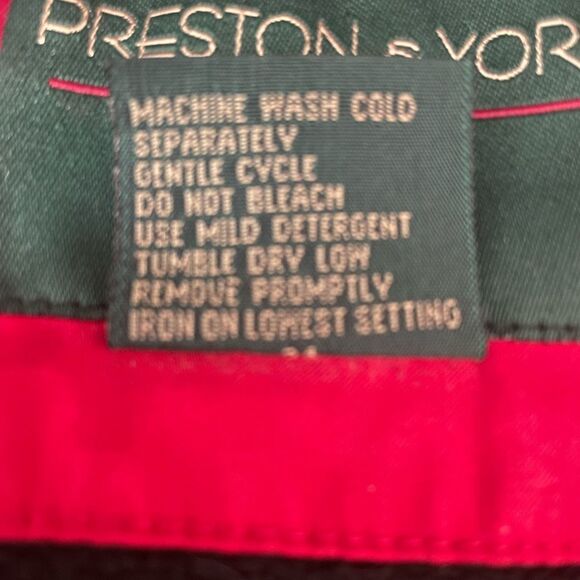 Preston & York II Women’s Red Zippered Jacket Coat Plus Size 2X EUC - Picture 7 of 7